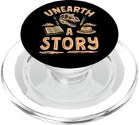 Lecteur d'été Enseignant Dévoiler Une Histoire Bibliothèque PopSockets PopGrip pour MagSafe