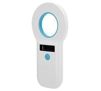 Lecteur d'étiquettes d'animaux, lecteur de puces d'animaux pour scanner à puces pour animaux de compagnie pour RFID 34.2Khz / 125Khz Support portable portable rechargeable USB pour EMID / FDX-B