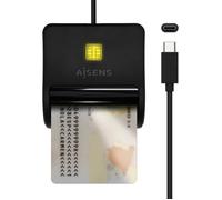 OUTLET lecteur de carte à puce dni usb-c noir aisens ascr-sn03c-bk