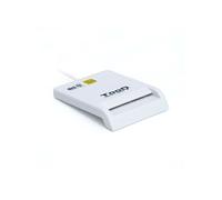 TooQ Lecteur de cartes intelligentes TQR-210W USB 2.0 Blanc