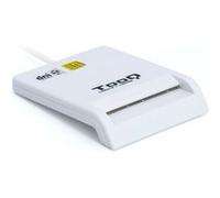 Lecteur de Cartes Intelligentes TooQ TQR-210W USB 2.0 Blanc