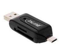 Lecteur double carte inline® otg pour sd et microsd pour android et pc G
