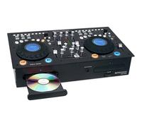 Lecteur double CD - Pronomic CDJ-500 - Platines Full-Station pour DJ, canaux CD, USB, lecteur SD et 2 canaux Line