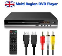 Lecteur DVD compact multizone, compatible avec de nombreux formats et doté d'une sortie HDMI pour la Full HD, d'une protection anti-saut, d'un port