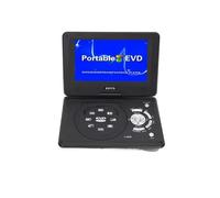Lecteur DVD, Dispositif portatif Ultra Mince de Disque du Lecteur HD de Lecteur DVD EVD Mobile Ultra Mince de 9,8 Pouces avec la Fonction de télévision