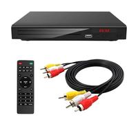Lecteur DVD Domestique Multi-régions Full HD 1080P, Lecteur De Disque Multimédia TV Numérique, Prise en Charge DVD, CD, MP3, MP4, RW, VCD, Système De Cinéma Maison