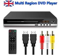 Lecteur DVD - EINNENFFER - Multirégion - 1080p - Son 5.1 - Télécommande USB