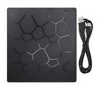 Lecteur DVD Externe, 6 en 1 Type C USB3.0 Graveur DVD CD, Enregistreur DVD USB Compatible pour Gravure de Musique, Installation de Jeux, Sauvegarde de Données, pour Ordinateurs Portables, Ordinateur,