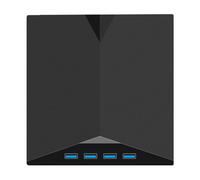 Lecteur DVD externe 6 en 1 USB 3.0/Type-C, enregistreur CD portable DVD-RW, facile à utiliser