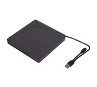 Lecteur DVD Externe, Boîtier de Lecteur Optique USB3.0/USB2.0 5 Gbit/s, 12,7 Mm/9,5 Mm SATA Mobile USB 3.0 CD ROM Lecteur Optique Boîtier pour Ordinateur Portable Ordinateur de Bureau pour Fenêtre