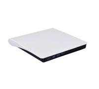 Lecteur DVD Externe Byscoon for Ordinateur Portable, Lecteur CD, Optique USB 3.0, graveur Compatible avec Windows 10, Linux et Mac OS(MBUSD-700DH-CL-6M)