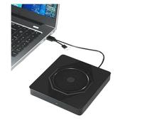 Lecteur DVD Externe Play, Lecteur CD, graveur ROM, Compatible avec PC, Ordinateur Portable, de Bureau, Mac, Windows 11/10/8/7 Linux