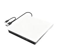 Lecteur DVD externe USB 3.0 et type C portable CD DVD +/-RW ROM pour ordinateur portable, PC, bureau, CD, DVD, Burner Reader, compatible avec Windows XP/2003/Vista/7/8/10/11 Linux