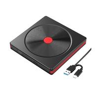 Lecteur DVD Externe USB CD DVD-ROM CD-ROM USB3.0/USB2.0/Type C Qualité d'image Claire Audio Stable(USB3.0 Type C)
