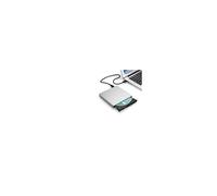 Lecteur DVD externe USB compact et léger, la fonctionnalité Plug and Play assure une utilisation immédiate sur Mac et PC Windows grâce à ses