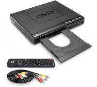 Lecteur DVD HDMI pour TV, graveur/lecteur DVD portable et fin USB 3.0 avec sortie AV pour les personnes âgées