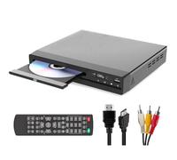 Lecteur DVD - Lecteur CD - Avec Upscaling 1080P, Avec MP3 et USB - Câble HMDI, Câble RCA et Télécommande Inclus