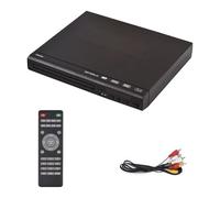 Lecteur DVD, Lecteur CD DVD Domestique DVD-225 - Lecteur de Disque multimédia numérique avec Sortie AV et télécommande