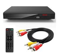 Lecteur DVD, Lecteur DVD Domestique Full HD 1080P, Lecteur de Disque télévision numérique multimédia