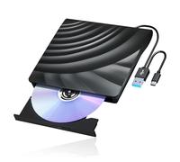 Lecteur DVD, Lecteur Optique Blu-Ray Externe USB 3.0, Lecteur 3D Portable, graveur CD DVD for Ordinateur