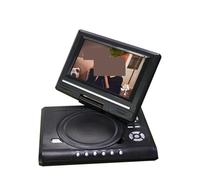 Lecteur DVD Mobile, 7.8 Pouces Portable HD TV Maison Lecteur DVD Automatique VCD CD MP3 USB Carte câble Jeu 16:9 Ligne LCD Haute résolution