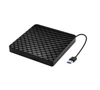 Lecteur DVD Mobile, Lecteur CD-DVD Externe, USB 3.0 Portable +/-RW-Driver DVD/CD-ROM-Brander Herschrijver DVD-Drive Haute résolution