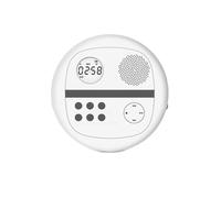 Lecteur DVD Mobile, Lecteur CD Repeater Draagbare Mp3 DVD Thuis Student Luisteren CD Haute résolution(White)