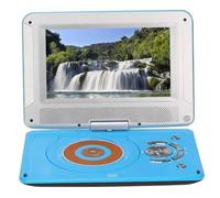 Lecteur DVD Mobile, Lecteur DVD de Langue Anglaise 13 Pouces, Machine d'apprentissage à écran Interne 9, Lecteur Disque visuel EVD Portable Haute résolution