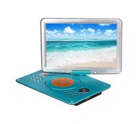 Lecteur DVD Mobile, Lecteur DVD Portable de 22 Pouces, Haut-Parleur HD 1280x800P, Machine Jeu vidéo, Vieil Homme, Mobile, Musique, Chant avec TV, MP3 MP4, Rotatif, Vert Haute résolution