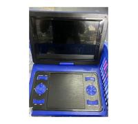 Lecteur DVD Mobile, Lecteur DVD Portable Mince de 13,8 Pouces, Lecteur VCD avec écran, Prend en Charge la Carte USB EVD et l'entrée TV HD, Sortie AV, Rotation à 270 degrés Haute résolution(C)
