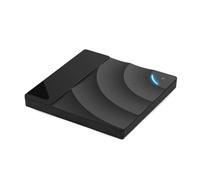 Lecteur DVD Mobile, Station DVD Externe USB 3.0 Haute Vitesse Lecteur CD-DVD for Ordinateur Portable Pilote Contrôle Tactile Rangée de CD Haute résolution