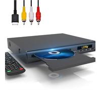 Lecteur DVD Multi région - Maite - HDMI/AV/USB - 1080P - Télécommande - Compatible NTSC/PAL