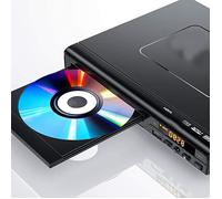 Lecteur DVD multirégion SURENHAP - Noir, MP3, télécommande incluse, sortie RCA