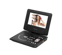 Lecteur DVD Portable 7,8 Pouces, Écran Large 16:9, Lecteur CD Rotatif à 270, Télécommande, Manette de Jeu, MP3