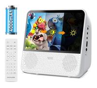Lecteur DVD portable 7 pouces - SWAPY - Écran HD 1024x600 - Batterie 4000mAh - Bluetooth USB AV - Luminosité réglable