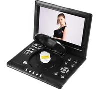 Lecteur DVD Portable 9,8 Pouces Avec Écran LCD HD Rotatif 270°, Télévision Portable USB/SD/FM, Compatible AVI MPEG4 Et Batterie