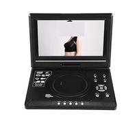 Lecteur DVD, Portable 9.8 Pouces TV Ultra-Mince Maison Voiture Lecteur DVD Mobile HD VCD CD MP3 HD EVD Lecteur avec TV FM USB Fonction de Jeu