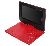 Lecteur DVD Portable de 8,5 Pouces avec Grand écran avec Entrée et Sortie USB/SD/AV, Lecteur de Carte Intégré, TV Système Complet PAL/NTSC/SECAM, Batterie Rechargeable (Prise UE)