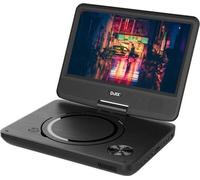 Lecteur DVD portable DJIX PVS906-20 9 rotatif avec port USB et lecteur carte SD - Noir