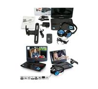 Lecteur DVD portable - - DVP-910 - Ecran 9 pouces - Batterie rechargeable - Casque inclus