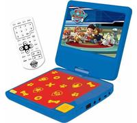 Lecteur DVD portable enfant Pat Patrouille - LEXIBOOK - écran LCD 7 - batterie rechargeable