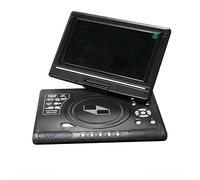 Lecteur DVD Portable, Lecteur DVD 9,8 Pouces 16:9 écran Large LCD Rotatif à 270 ° Maison Voiture TV VCD Disque Compact