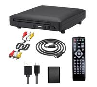 Lecteur DVD Portable, Lecteur DVD Lecteurs de disques Full HD Haute définition 1080P Boîtier Lecteur Domestique