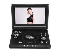Lecteur DVD portable mobile de 9,8 pouces, compatible carte SD, port USB, prise US