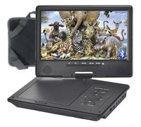 Lecteur DVD portable pour voiture - SWAPY - Écran pivotant 10,5"" - Bluetooth intégré - Batterie rechargeable 2500 mAh
