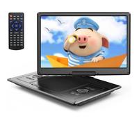 Lecteur DVD Portable YOTON - 14,1"" Écran Pivotant HD - Batterie 5000mAh - Lecture de la Mémoire - USB/SD