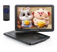 Lecteur DVD Portable YOTON HD 4-6 Heures de Lecture avec Batterie écran pivotant 15,5 Noir G
