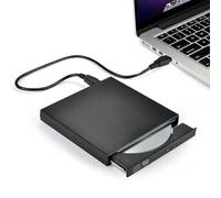 Lecteur DVD portatif, Lecteur CD DVD Externe Portable Ultra Rapide USB 2.0, Lecteur MP5