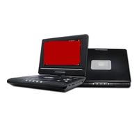 Lecteur DVD portatif, Lecteur DVD Portable de 9.8 Pouces, for Maison et Voiture, VCD, CD, TV, USB, écran pivotant à 270 °, télécommande