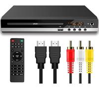 Lecteur DVD pour TV avec HDMI, Lecteur DVD pour téléviseurs avec Toutes Les régions gratuites, Lecteur CD HDMI 1080P avec Sortie AV, entrée USB.